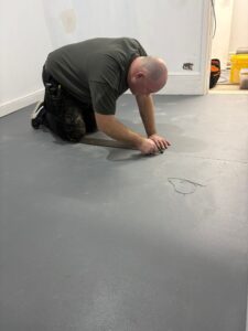 D&P Flooring Ltd fitting in progress 5